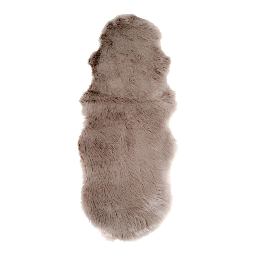 Kunst-Lammfell – 60×180 cm, flauschig, pflegeleicht